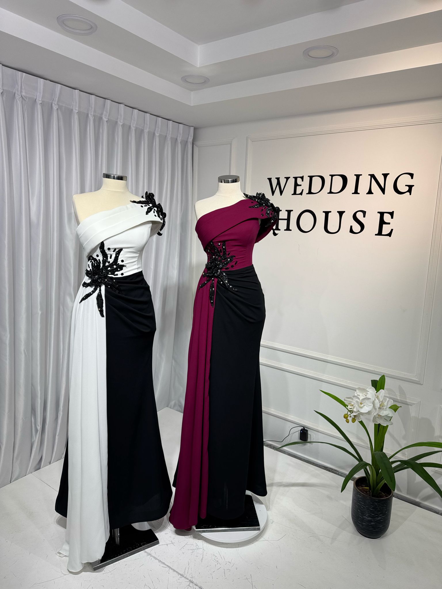 فساتين سهرة غير محجبات 