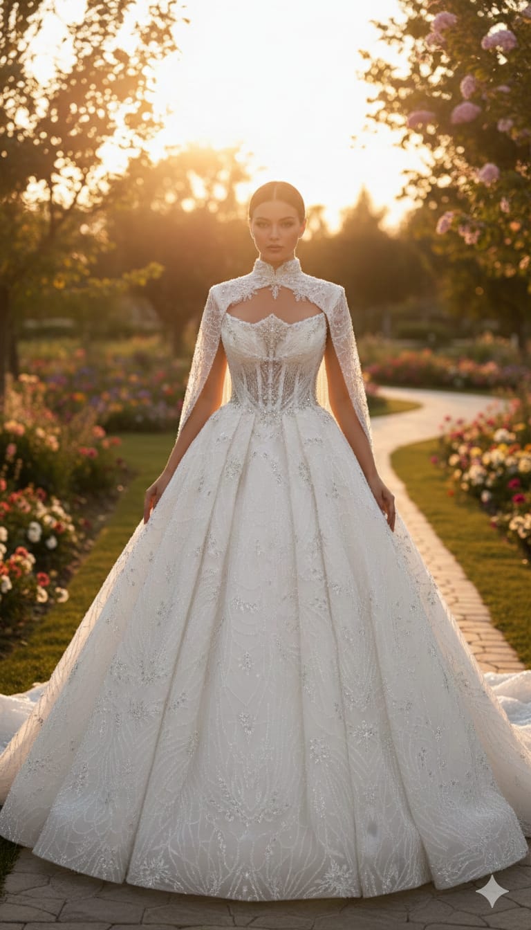 امينه ازمير بدلات ابيض