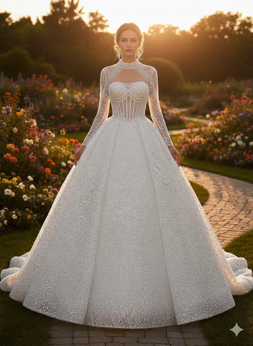 امينه ازمير بدلات ابيض